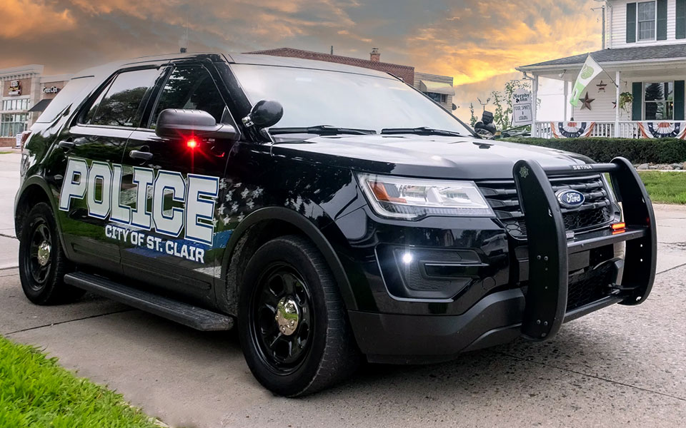 Police Car on street